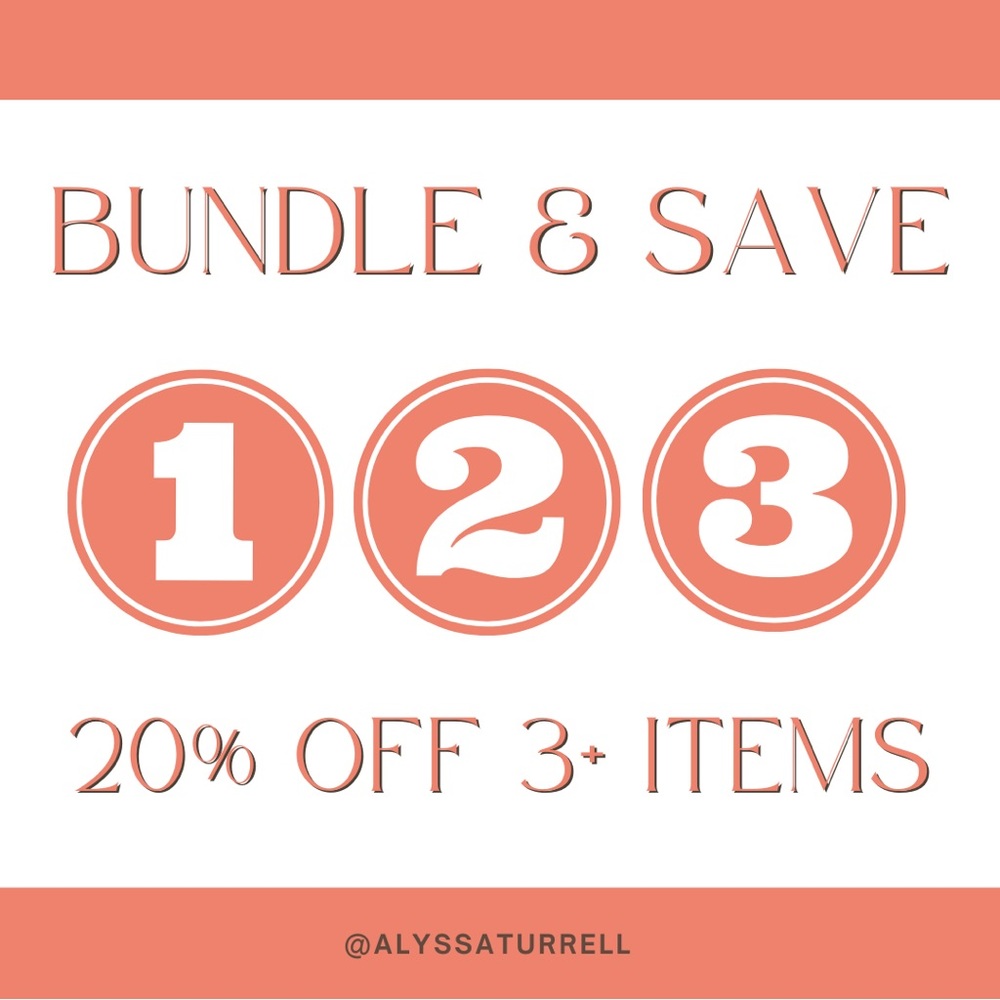 ✨ Bundle & Save ✨